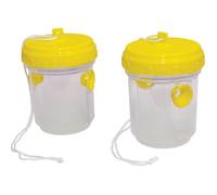 Piège à guêpes/frelons/mouches non toxique. Lot de 2