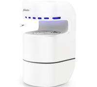 Alecto BC-14WH Lampe anti-insectes LED - piège à moustiques et mouches sans produits chimiques, lumière UV avec ventilateur silencieux, récipient amovible, surface 30 m² - Blanc