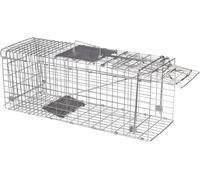 Piège vivant pour chats et martres métal 66 x 26 x 23 cm