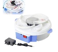 Piège à Mouche Électrique Automatique, Mécanisme de Capture Rotatif à 360° avec Batterie Rechargeable, Anti-Mouche Silencieux et Sûr pour Maison, Intérieur & Jardin (1pcs)