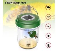 Piège à Mouche, Guêpes et Moustique Attrape Anti-Insectes, Frelons - Solaire avec Lumière LED