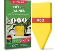 Piège à Moucherons Plantes Intérieur - 30 Unités. Anti Moucherons Plantes Intérieur Jaune Collant Attrape Moucheron Efficace