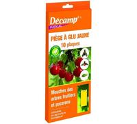 DECAM RADICAL 10309 - Piège à Glu Mouche d'Arbre Fruitier - 10 Pièces