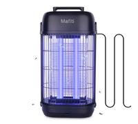 Piège à Mouches électrique 1200 V avec Tube Lumineux de 20 W, piège à Mouches Efficace, Utilisation en intérieur pour la Maison et Le Commerce