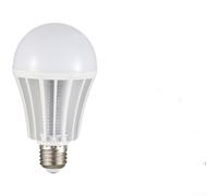 Piège à mouches électrique d'intérieur intelligent LED pour contrôle des insectes volants et nuisibles - Grille de choc silencieuse Fonctionnement du crépuscule à l'aube Petit appareil blanc 8 x 8 cm