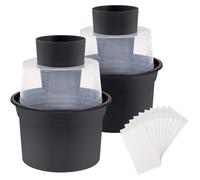Piège à moustiques écologique pour l'extérieur, lot de 2