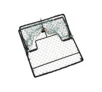 vidaXL Piège à oiseaux Acier, filet pour attraper les oiseaux sans cruauté Vert 34x32 cm