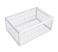 Piège à Pigeons avec Quatre entrées à Sens Unique Piège Oiseaux Cage Pigeons de 16 x 12 x 10 Pouces avec Cage pour fermes, granges, Jardins, élevage de colombes