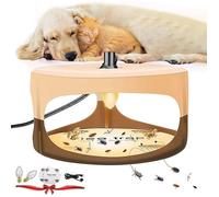 Piège à puces électrique d'intérieur, dôme collant, se débarrasse des punaises de lit, avec 2 disques collants, ampoule, lampe