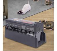 Piège à rats électrique 7000 V - Tension puissante - Avec porte anti-fuite, Rat Trap réutilisable
