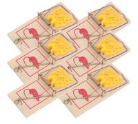 Piège à souris en bois durable pour souris, rats et petits rongeurs - Solution antiparasitaire réutilisable, facile à utiliser et à déclenchement rapide