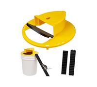 Piège à souris et rats avec couvercle pour souris et rats avec réinitialisation automatique - Piège multi-piège sans cruauté - Pour intérieur et extérieur - Compatible avec seau de 12 litres (1 pièce)