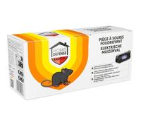 Home Defense - Piège à souris HDSOUELEC - Électrique foudroyant - 1 PC