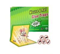 Piège à souris/rats à colle forte, arôme puissant, appât à insectes collant. Pièges à rats et souris à colle ultra-collante, piège collant pour souris, pièges à souris, pour la maison, l'extérieur, l'