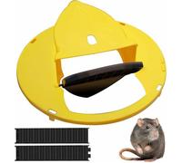 Piège à souris Seau à rats Couvercle coulissant pour seau Piège à souris Attrape-seau à bascule Couvercle Tapette à compatible Bala