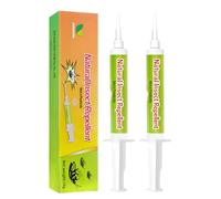 Piege Cafards 2x10ml, Gel anti cafards, Produit Anti Cafards pour Blattes,pour Lieux Intérieurs et Extérieurs,Bain Bureau Cuisine Jardin