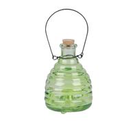 Piège De Guêpe En Verre Petit Pot De Miel, Porte-traits Accrocheur Du Frelon, Piège À Appâts En Verre, Avec Contrôle Efficace Des Insectes, Construction Gl-Ass Portable, 9x14cm, Pour Verger, Arbre, Ja