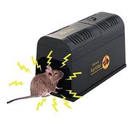 Piège Électronique à Rats 8000V Grande Taille, Zappeur de Souris Intérieur Extérieur, Tueur de Rongeurs Électrique, Répulsif Humain Anti-Souris et Rats,pour Maison et Jardin