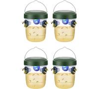 Piege Frelon Asiatique, Piège À Frelon Asiatique Sélectif - Réutilisable, Efficace Au Printemps pour Capturer Les Reines - Convient pour Jardin, Verger, Rucher (4PCS)