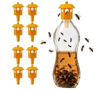 Piege Frelon Asiatique, Piège Frelon Asiatique Sélectif, Compatible Bouteille Standard, Réutilisables, Protection Jardin Contre Les Insectes Nuisibles (8 PCS)