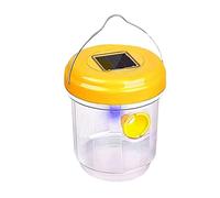 Piege Frelon Asiatique, Piege Frelon Asiatique Selectif, Piege A Guepes Et Frelons Exterieur À Suspendre à Double Canal, Réutilisable, pour Jardin, Balcon, extérieur (Jaune-1PCS)