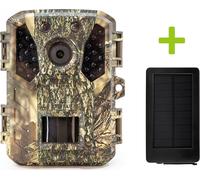 Piège photo OXE Gepard II et panneau solaire + carte SD 32GB, 4 piles et livraison E !