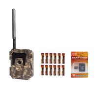 Piège photographique + 12 piles AA + 1 carte mémoire 32 GB Num'axes Vert 148x116,5x75,5 mm