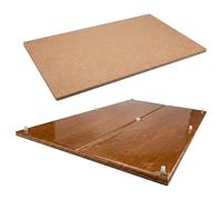 Piège Rats Souris Plaques Glu Bois EXCELLIUM PROFESSIONNEL Lot de 2 | Lot de 2 plaques bois compressé 280 x 190 mm, colle extra-forte, grand format spécial rats, prêt à l'emploi