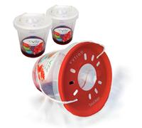 Pièges à frelons asiatiques (x3) sélectif Vespa Velutina - VVTrap Bucket Éliminez Le frelon Asiatique et préservez Les Autres Insectes (Lot de 3)