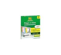 Pièges à mites vêtements KB Home Défense STOP MITES V 2 x 3 mois sans odeur