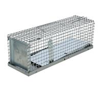 Pièges à rongeurs non létal Kerbl Deluxe Argenté 400x120x130 mm