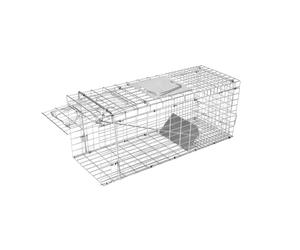 Pièges à rongeurs pliant à une entrée Kerbl Alive Predator ecoflex Argenté 60x17x20 cm