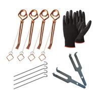 Pièges A Taupes X4, Campagnols, Rats Taupier. Anti Taupe. Accessoires Contre Les Rongeurs De Votre Potager. pour Eliminer Les Nuisibles De Votre Jardin sans Répulsif Ultrasons, Chimique Ou Fumigène.