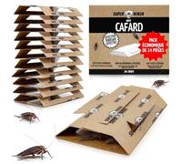 Pièges Cafards - 24 Pièges Collants avec Attractif Produit Anti Cafard Puissant Non Toxique pour la Maison Garage et Cave sans
