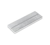 Pierre à Aiguiser avec Rainure en V 400 1000 Grit | Double face pour un polissage efficace, Matériau en acier, Utilisation polyvalente, Idéal pour réparer les outils