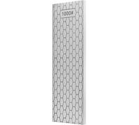 Pierre à Aiguiser Diamantée avec 2 Grains 600/1000 - Plaque Diamantée pour Affûter et Aiguiser les Couteaux de Cuisine, les Outils d'Extérieur et les Petits Objets (198 × 70 mm / 7,8 × 2,75 pouces)