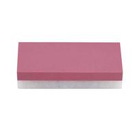 Pierre à aiguiser double face, 50 x 25 x 10 mm, grain 3000, bloc de pierre à aiguiser rectangulaire pour couteaux de cuisine ou de poche ou supports de lame, meulage fin et