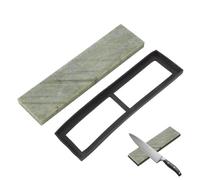 Pierre à aiguiser, eguiseur de couteau, affuteur de couteaux, pierre à aiguiser verte pierre aiguiser 10000 Grit Kitchen Whetstone kit d'aiguisage japonais Whetstone Home,20x5x1.2cm / 7.9x2.0x0.47in