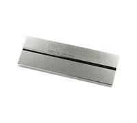 Pierre à aiguiser en acier 75 mm pour pince à épiler réparation acier | Double face 400/1000, aiguisage efficace, polissage des pincettes, matériau en acier robuste, durable