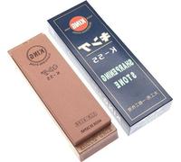 Pierre à aiguiser japonaise, grain n° 1000, avec face inférieure antidérapante - Pierre à aiguiser fabriquée au Japon