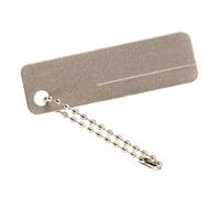 Pierre à Hameçon Diamantée Mini Argenté, Meulage Portable
