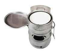 Pierre à pizza, Pierre de cuisson pour Barbecue baril - pour pizza, pain et plus (33 cm de diamètre)