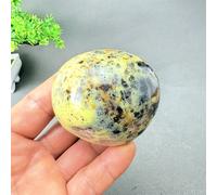 Pierre de palmier en turquoise verte naturelle pour le yoga, la méditation, la guérison et la décoration Feng Shui 54g