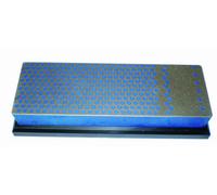Pierre de poche diamantée pour affûtage VIRUTEX - 110 x 23 x 5 mm - Moyen bleu - FWC