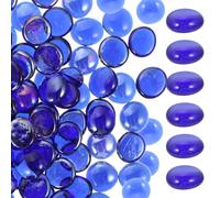 Pierre de Verre 19mm 1kg pour Foyer Extérieur et Table | Verre, Usage Décoratif pour Brasero, Pots et Plantes, Projets Artisanaux, Paquet de 1kg