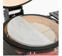 Kamado Joe Pierre ollaire demi-lune pour Classic Joe antibactérien, résistant aux taches