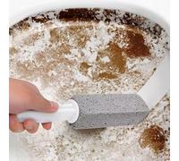 Pierre ponce Brosse de nettoyage pour cuvette de toilette pour enlever les anneaux d'eau dure rouille et citron vert
