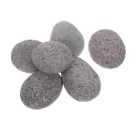 Pierres de Feu Volcaniques 2kg en Pierre de Lave, Décoratives | Texture Rugueuse, Forme Irrégulière, Résistance Thermique, pour Foyer Extérieur, Brasero, Patio