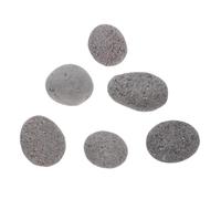 Pierres de Lave 2kg pour Foyer, Barbecue Gaz et Brasero Extérieur | Volcanique, Forme Irrégulière Poreuse, Surface Rugueuse Décorative, Média Réutilisable pour Installations de Cheminée