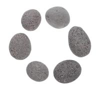 Pierres de Lave Volcaniques 2kg pour Brasero, Cheminée et Barbecue | Roche Naturelle Poreuse, Formes Irrégulières, Texture Rugueuse Décorative, Réutilisable pour Foyers à Gaz, Chauffage
